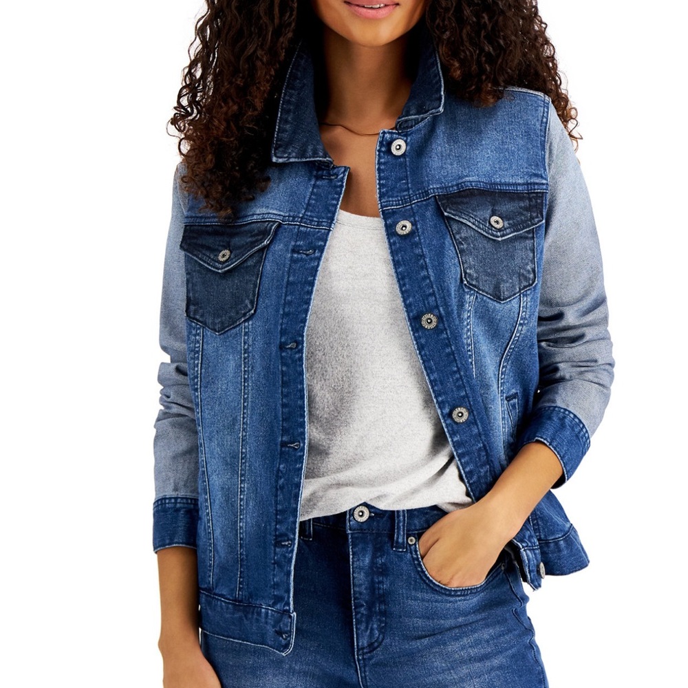 Patchwork Denim Jacket,